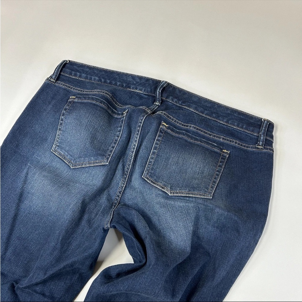 Torrid Women’s Jeans Plus Size 18 Boyfriend Dark Wash Distressing #2512 - Picture 16 of 16